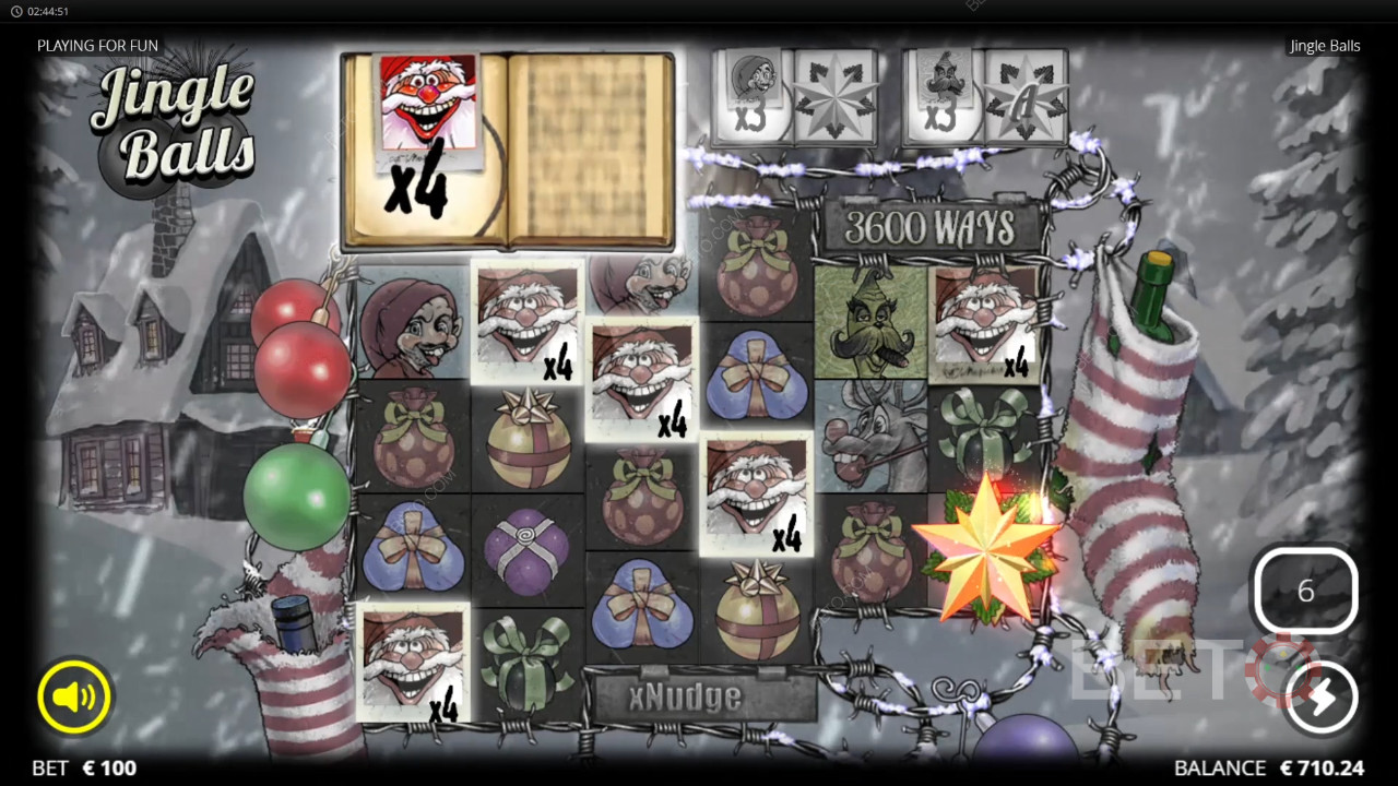 Đánh giá Jingle Balls của BETO Slots