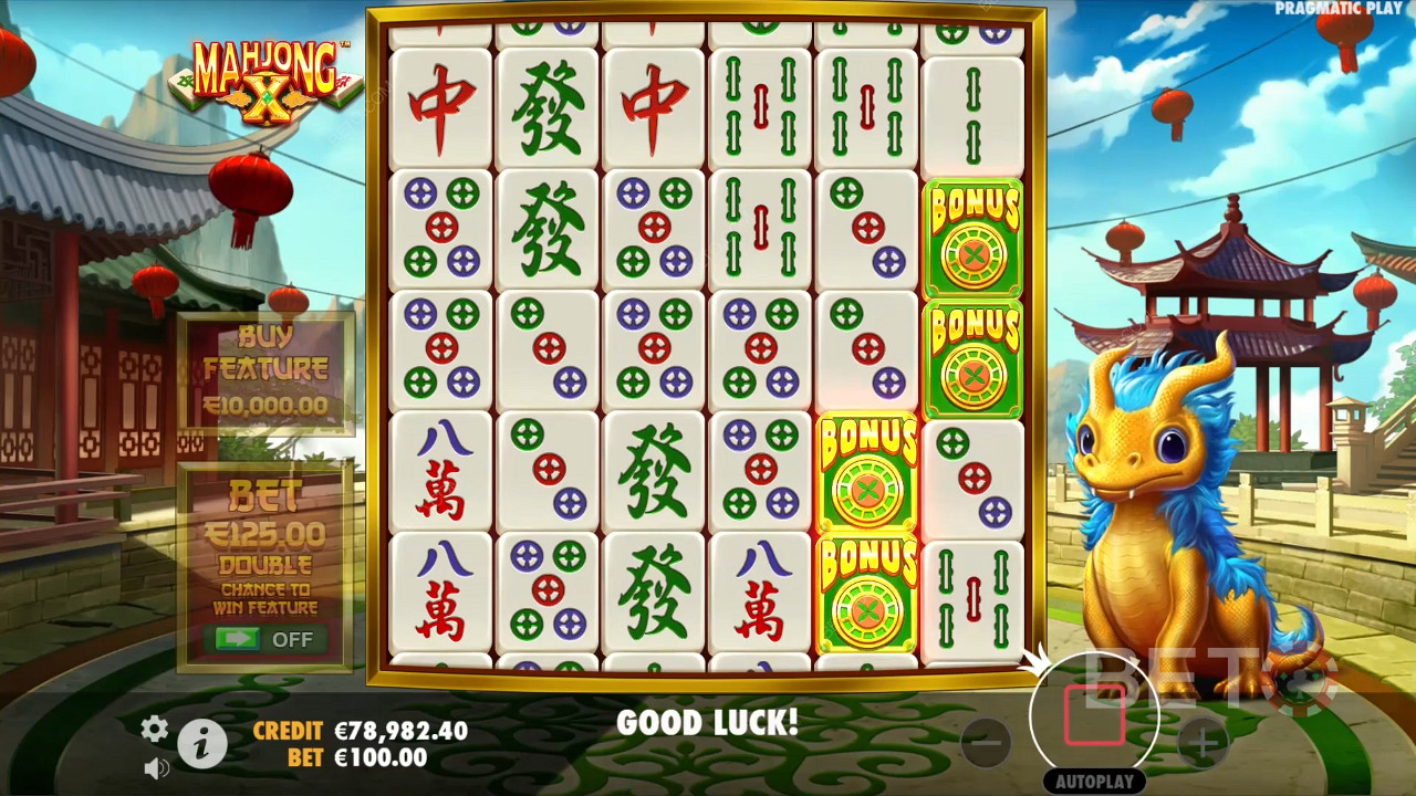 Các tính năng thưởng được giải thích trong Mahjong X bởi Pragmatic Play