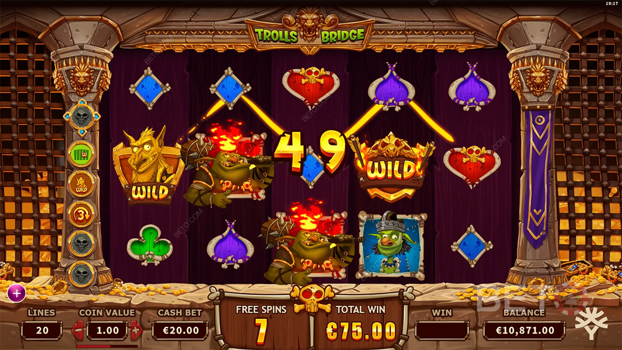 Đánh giá Trolls Bridge của BETO Slots