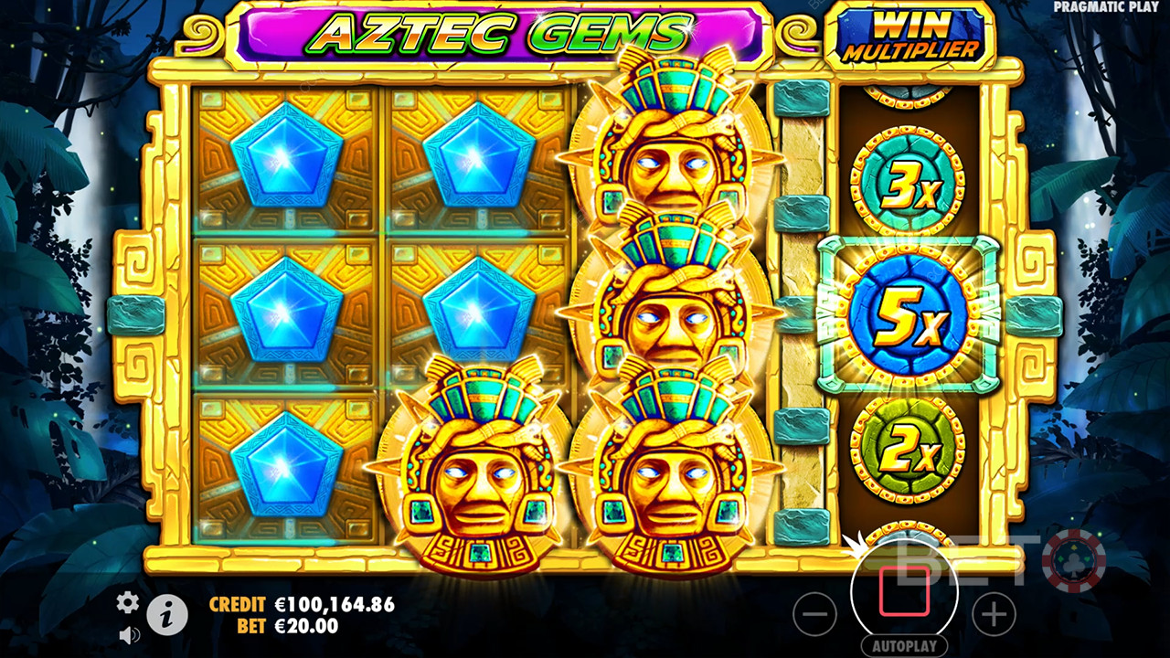 Đánh giá đá quý Aztec của BETO Slots