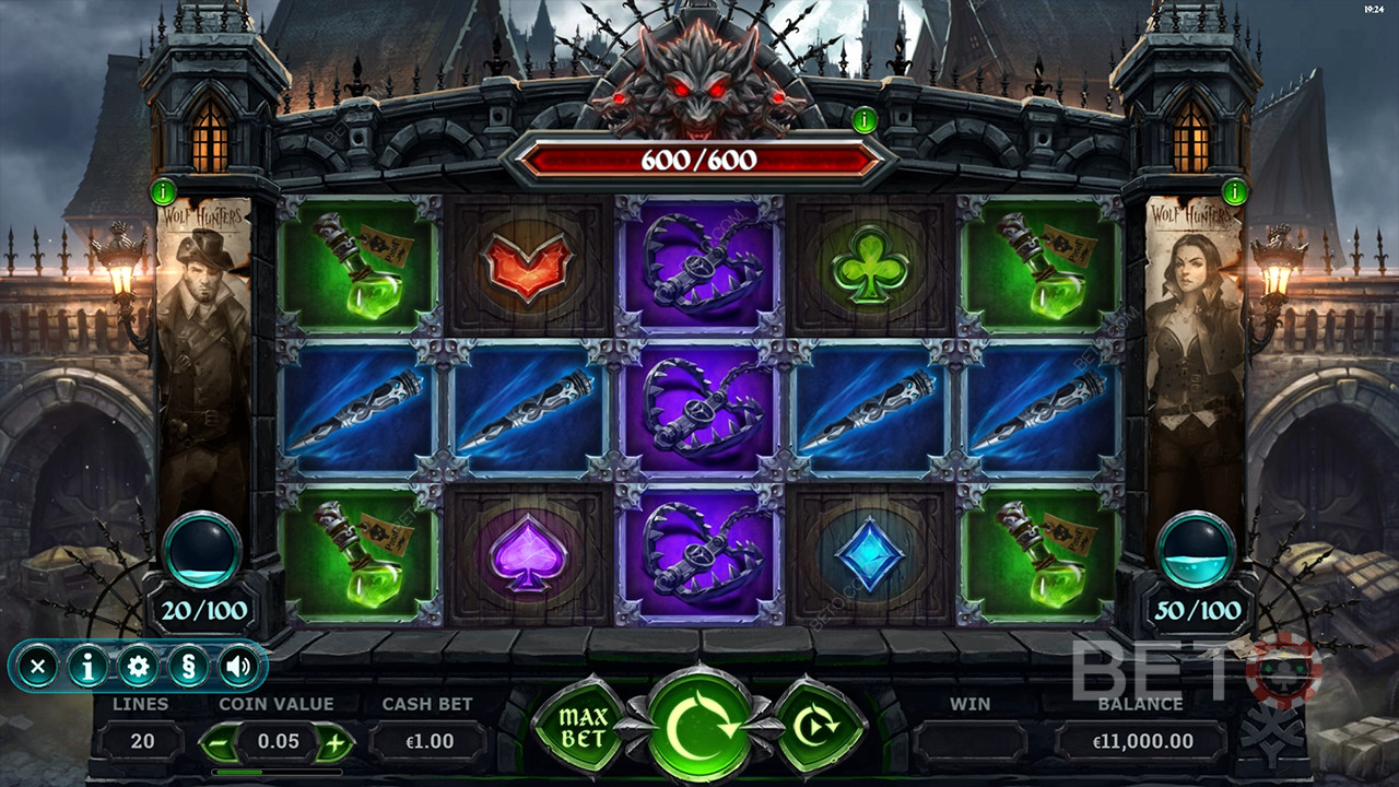 Đánh giá Wolf Hunters của BETO Slots