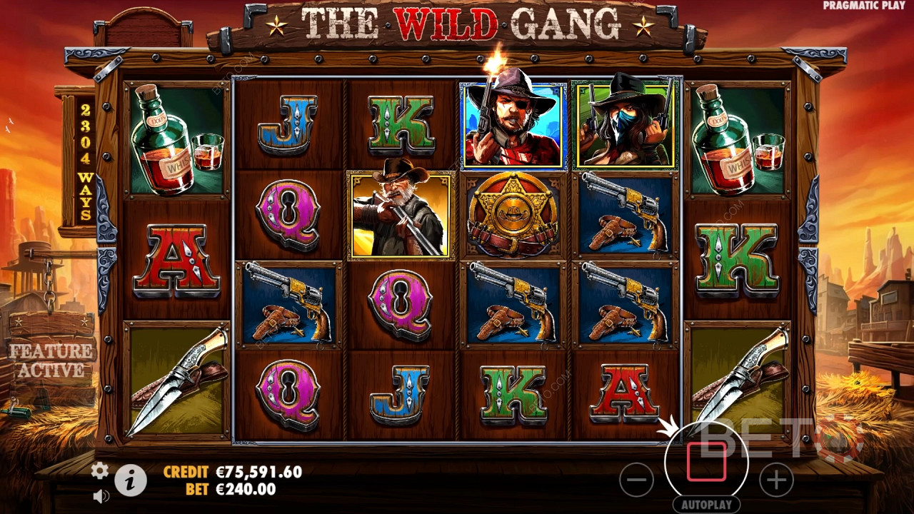 The Wild Gang: Một trò chơi slot video đáng chơi?
