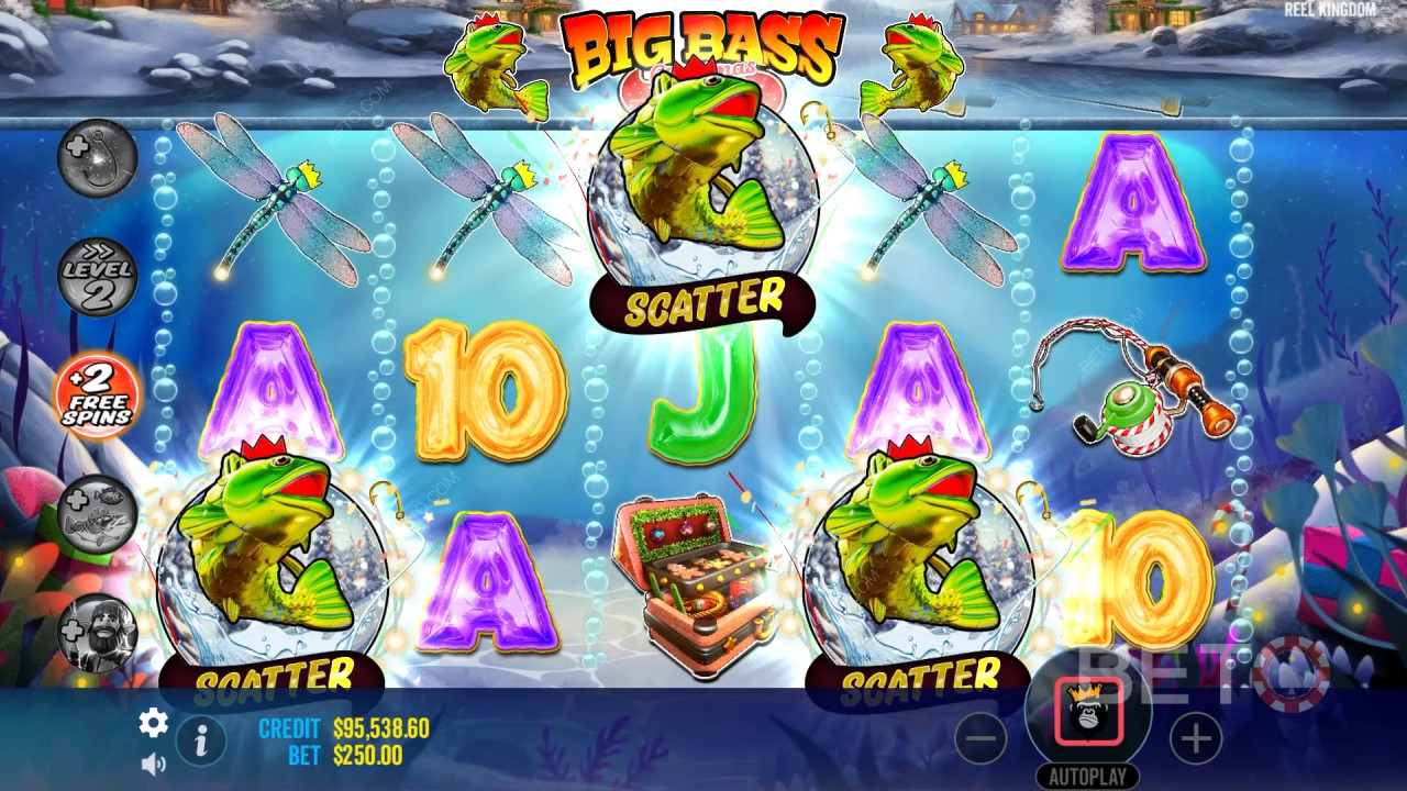 Đánh giá Big Bass Christmas Bash của BETO Slots