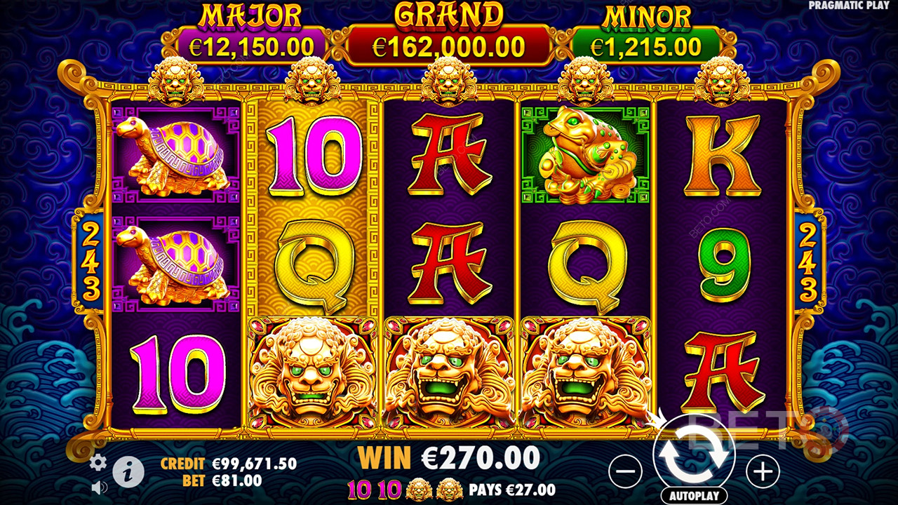Cách chơi 5 Lions Gold của Pragmatic Play