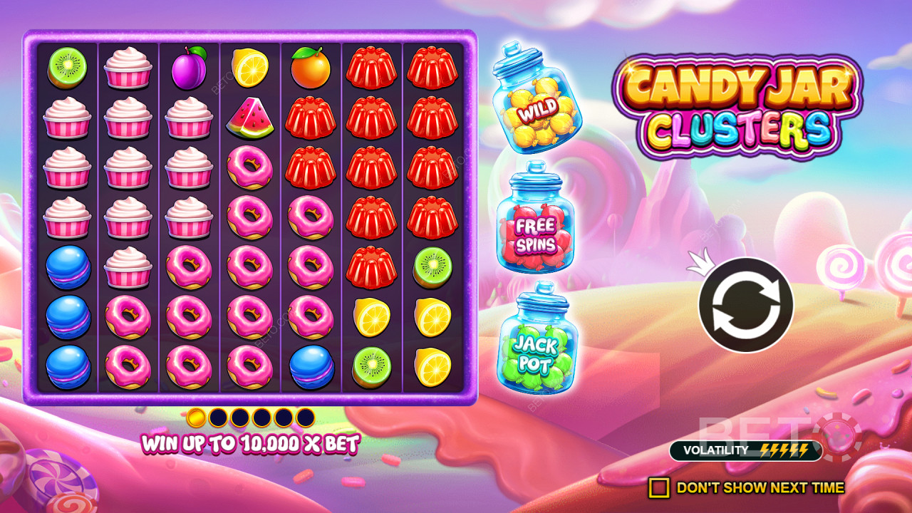 Cụm Candy Jar: Trò chơi đánh bạc trực tuyến đáng chơi?