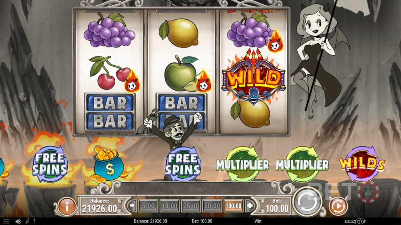Đánh giá Charlie Chance trong Hell to Pay của BETO Slots
