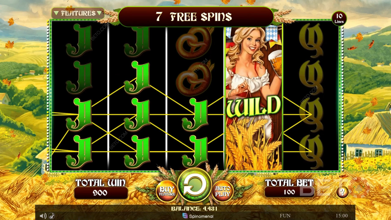 Đánh giá Spinning Beers của BETO Slots