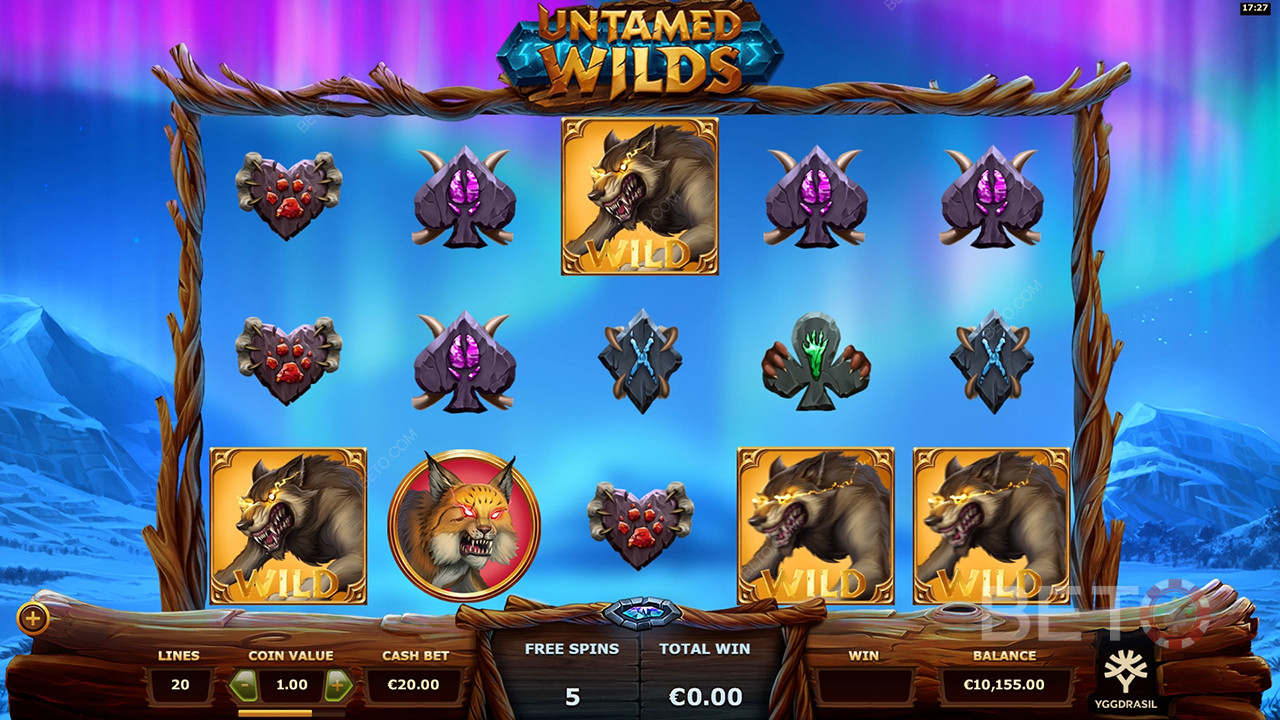 Đánh giá Untamed Wilds của BETO Slots