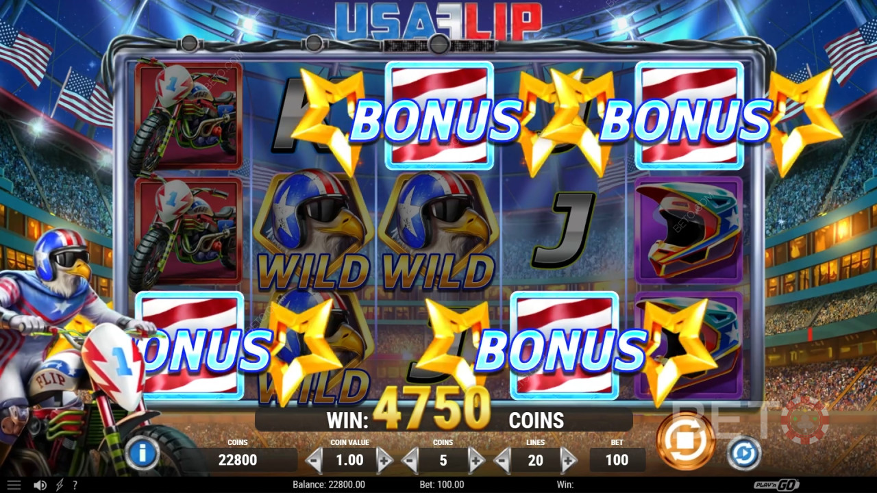 Đánh giá lật Hoa Kỳ của BETO Slots
