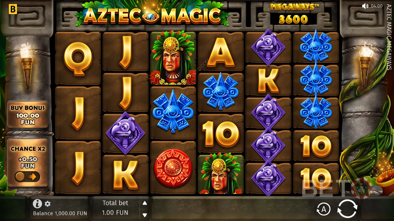 Đánh giá Aztec Magic Megaways của BETO Slots