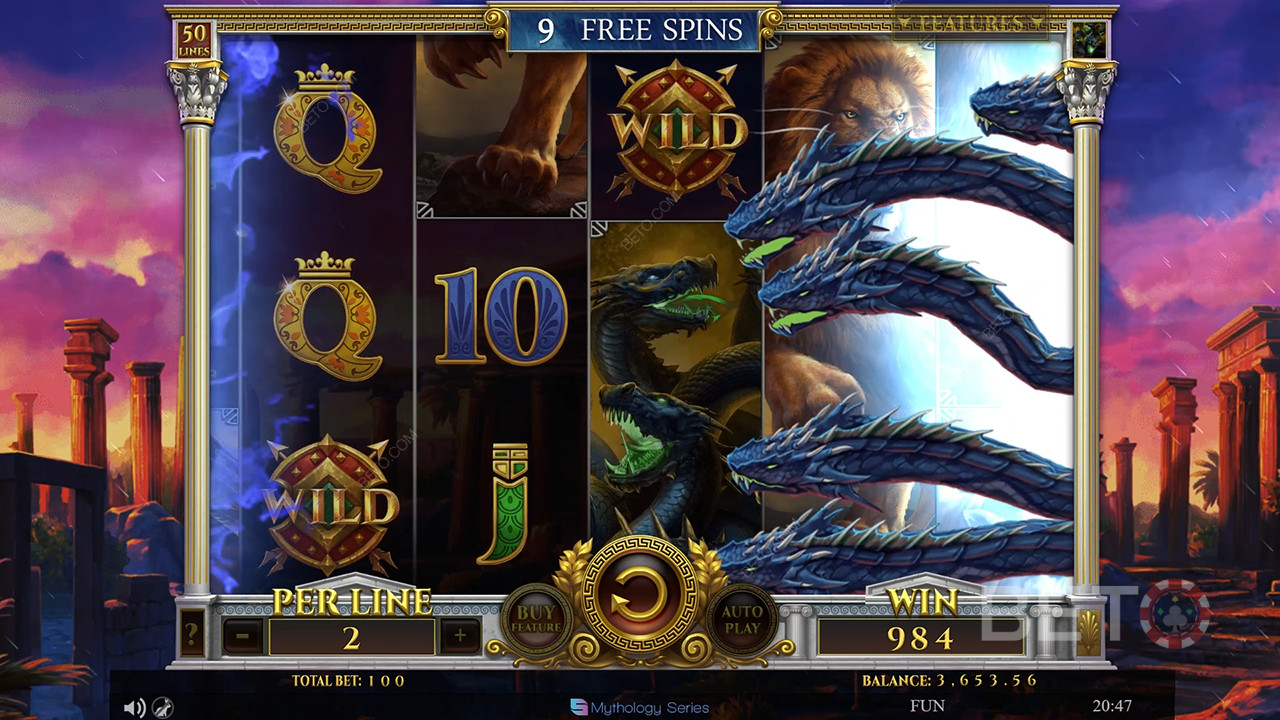 Đánh giá Story of Hercules của BETO Slots