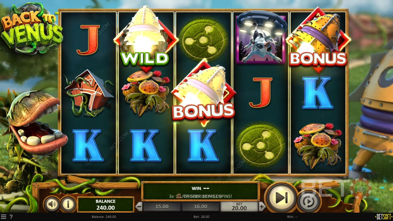 Đánh giá Back To Venus của BETO Slots