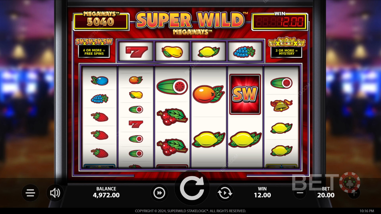 Đánh giá Super Wild Megaways của BETO Slots