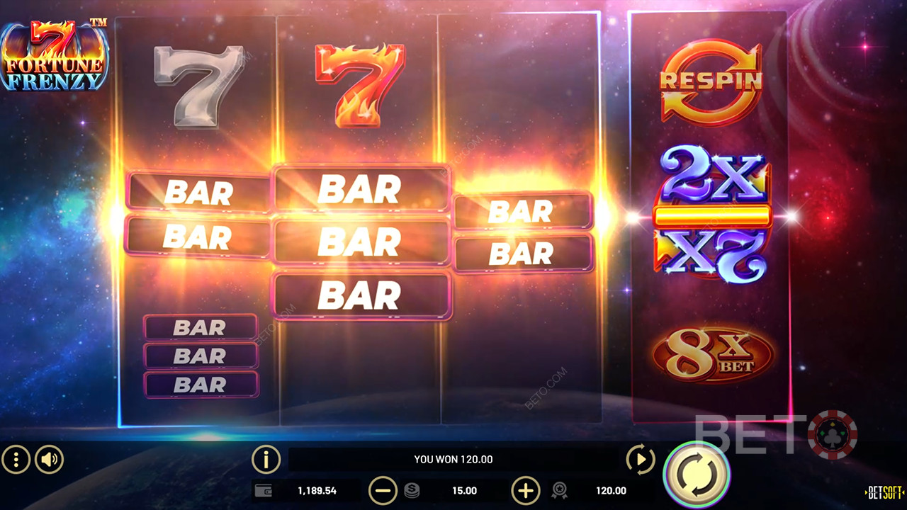 Đánh giá 7 Fortune Frenzy của BETO Slots