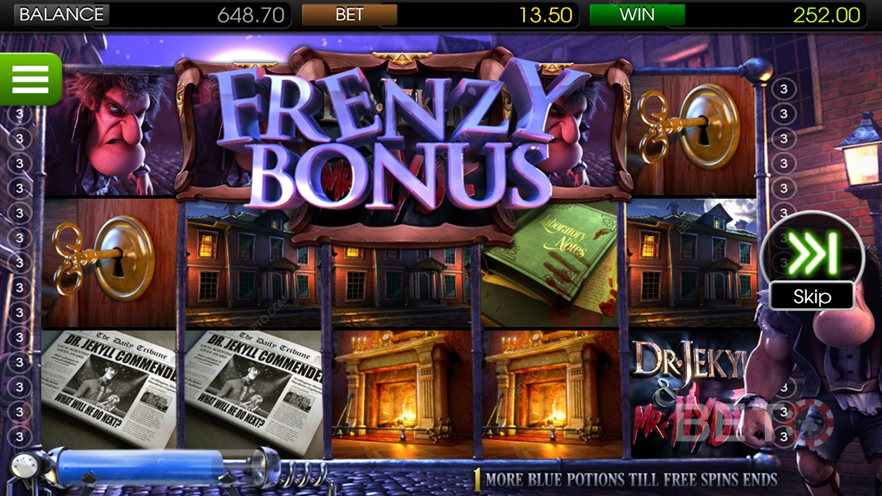 Đánh giá Dr. Jekyll & Mr. Hyde của BETO Slots