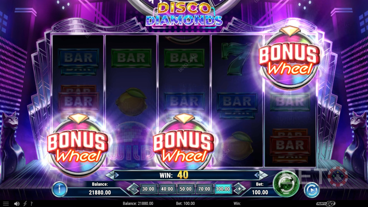 Đánh giá Disco Diamonds của BETO Slots