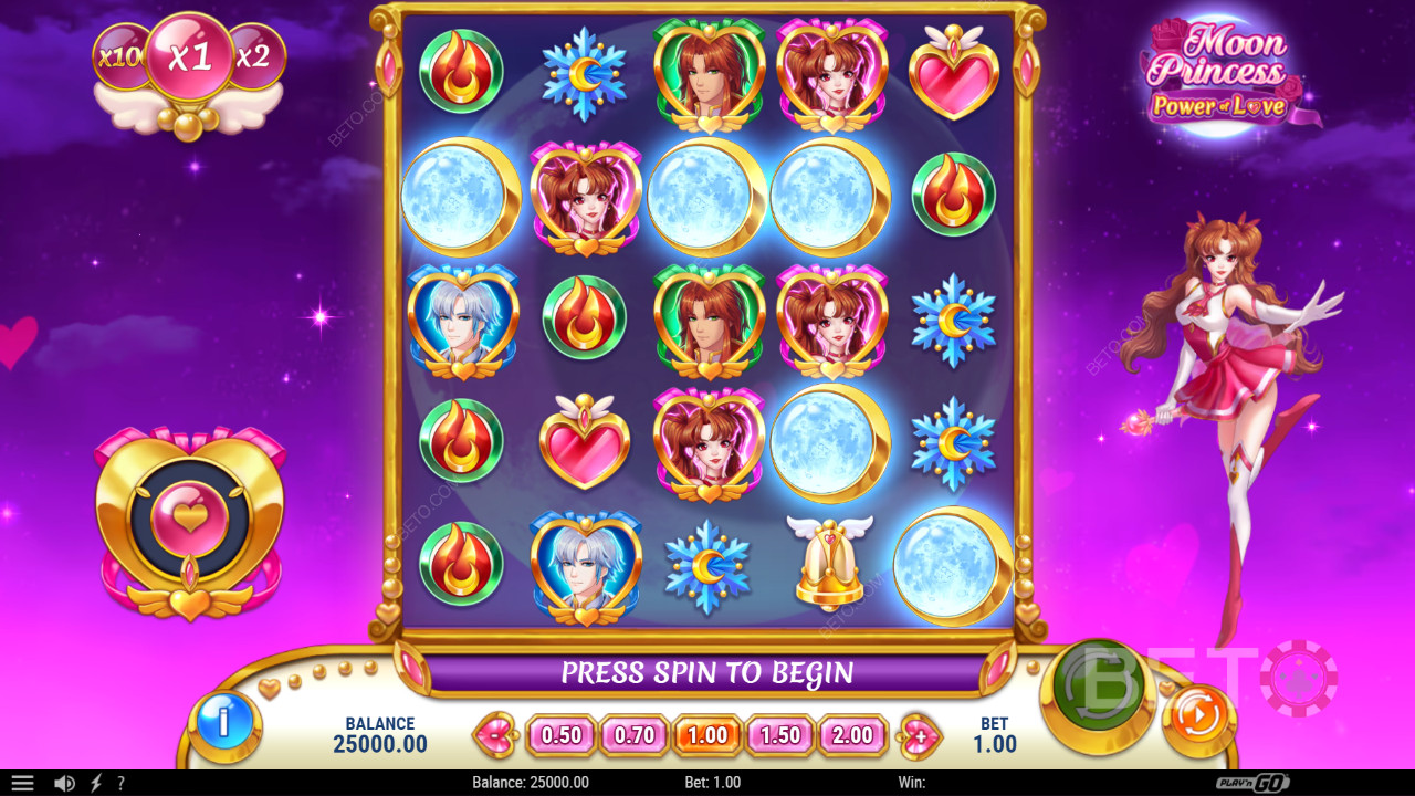 Đánh giá về Moon Princess Power of Love của BETO Slots