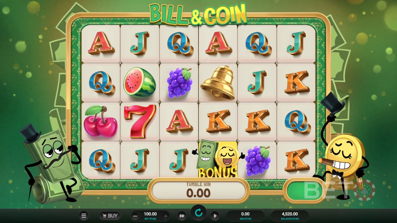 Đánh giá Bill & Coin của BETO Slots