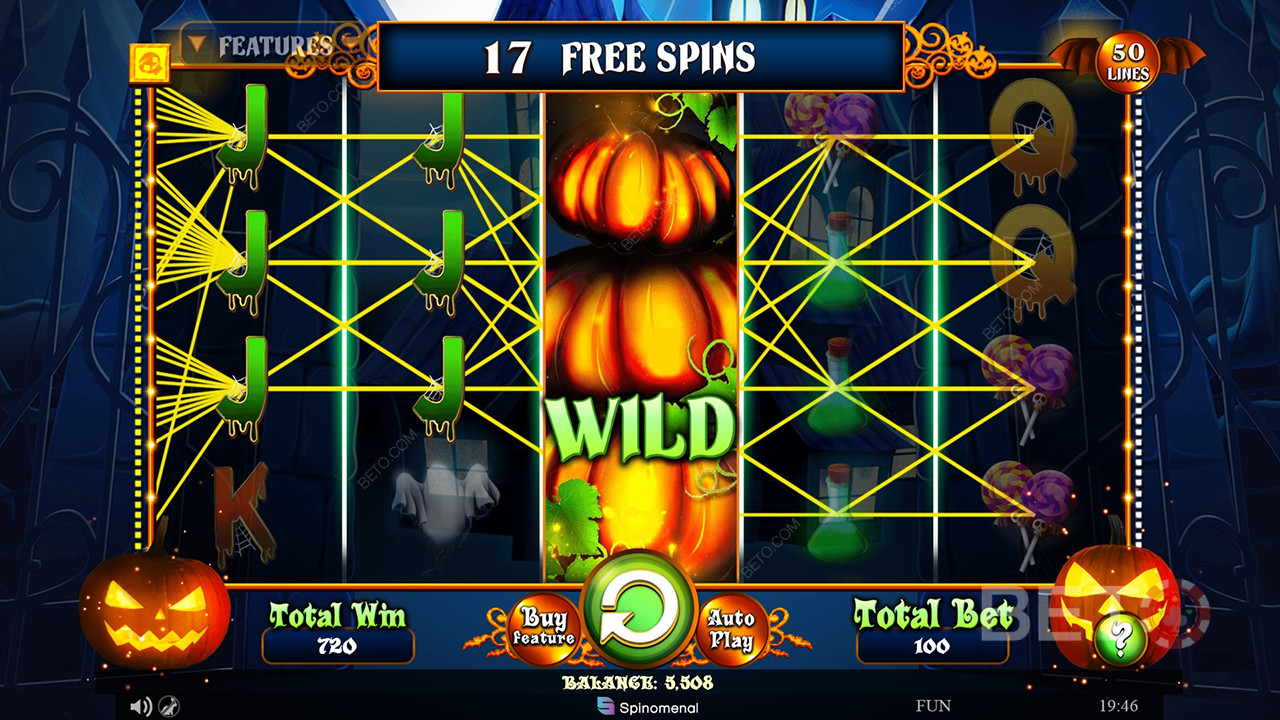 Đánh giá Hallow Reels của BETO Slots