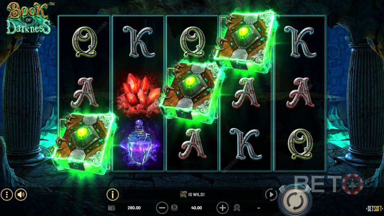 Đánh giá Book of Darkness của BETO Slots