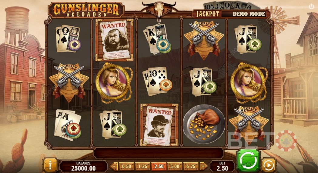 Gunslinger: Máy đánh bạc nạp đạn