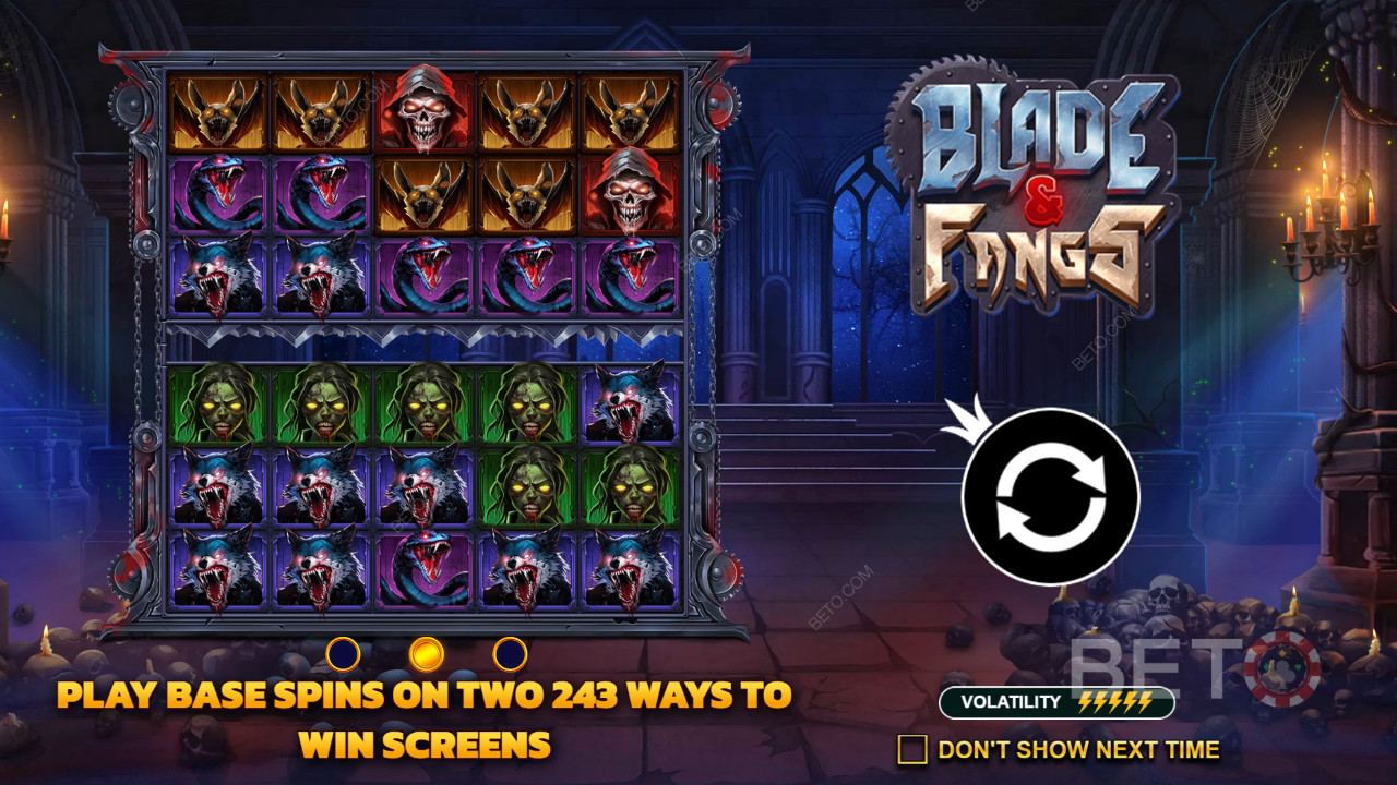 Cách chơi Blade & Fangs của Pragmatic Play