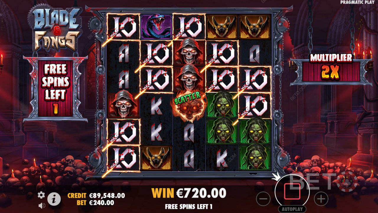 Đánh giá Blade & Fangs của BETO Slots
