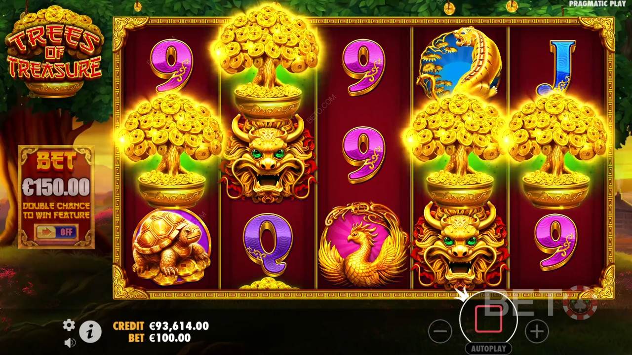 Đánh giá Trees of Treasure của BETO Slots