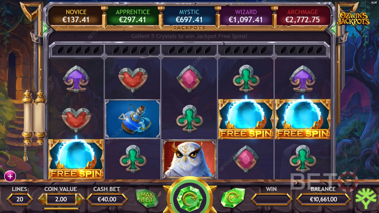 Ozwin's Jackpots Chơi Miễn Phí