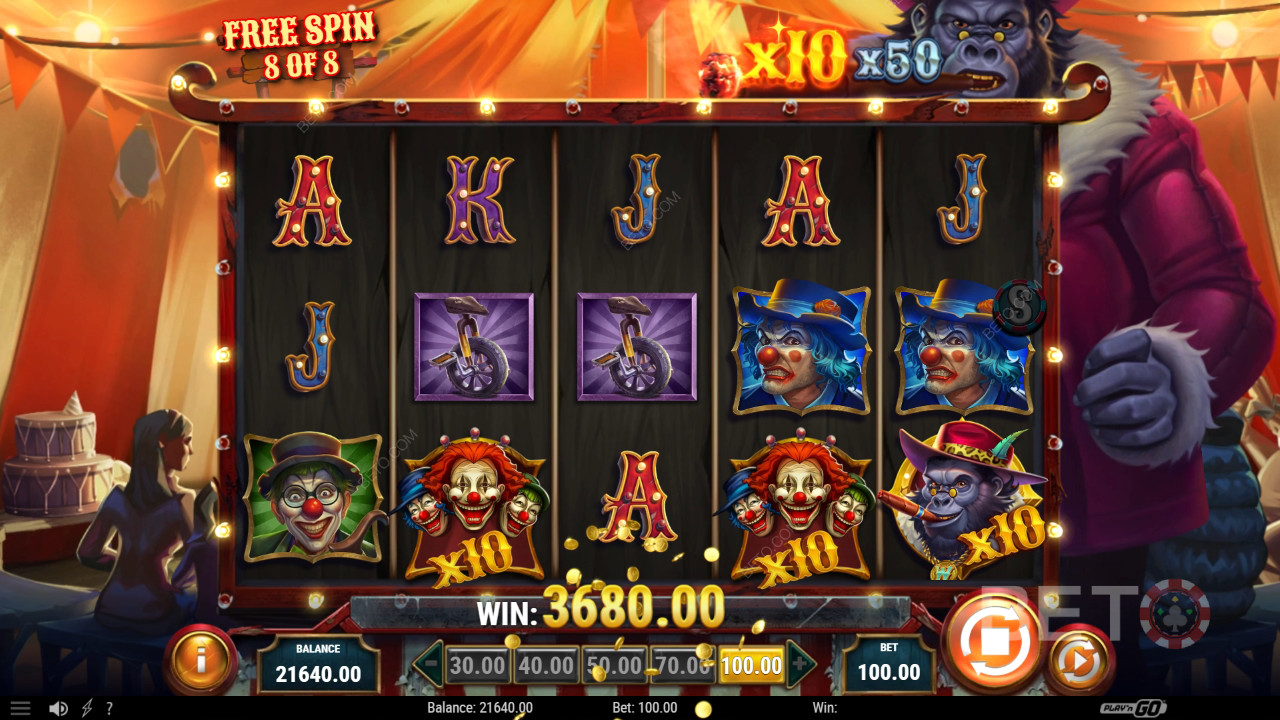 3 Clown Monty 2 Đánh giá bởi BETO Slots