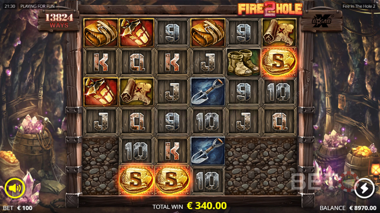 Đánh giá Fire in the Hole 2 của BETO Slots