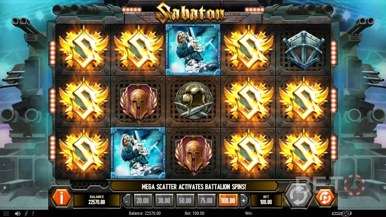 Đánh giá Sabaton của BETO Slots