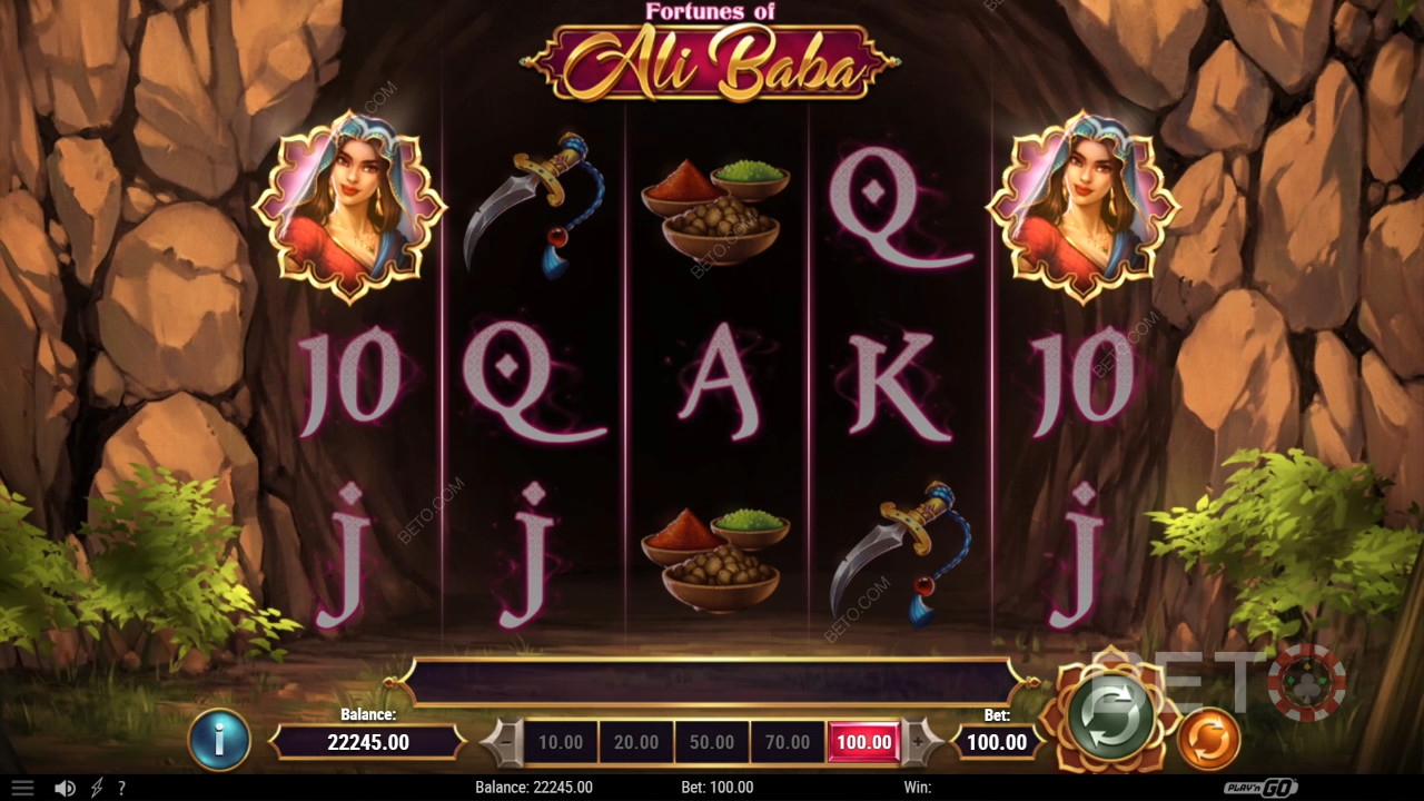 Đánh giá Fortunes of Alibaba của BETO Slots