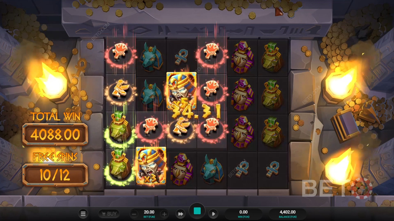 Đánh giá Ramses Revenge của BETO Slots