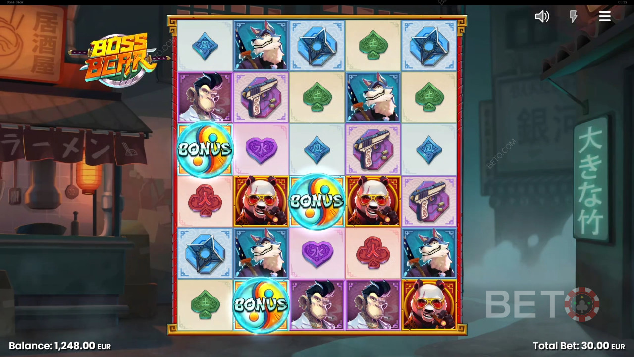 Đánh giá Boss Bear của BETO Slots