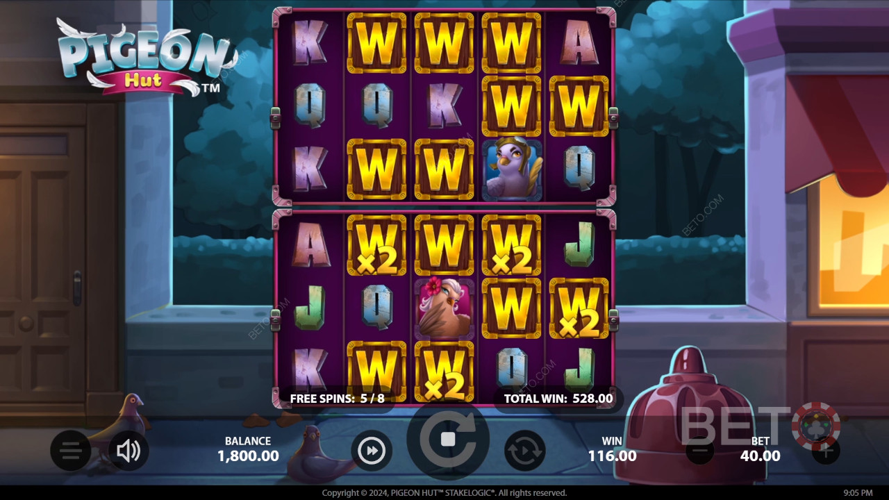 Đánh giá Pigeon Hut của BETO Slots