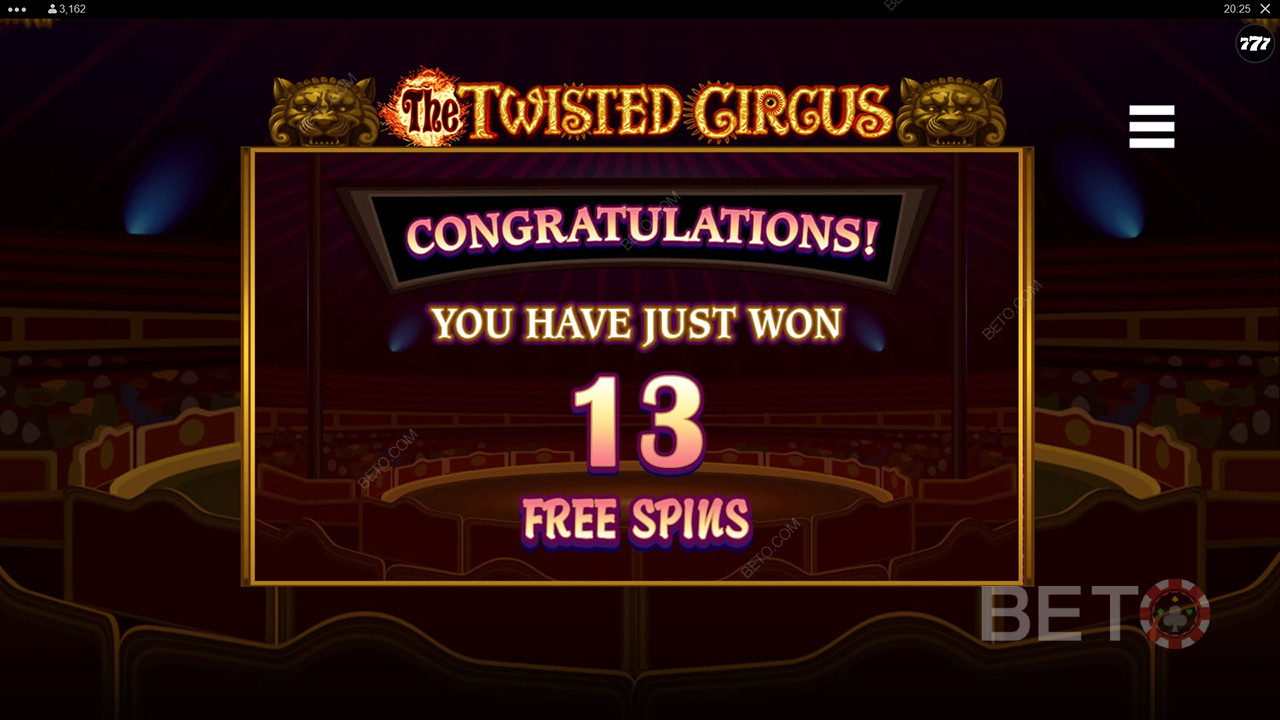 Giải thích về các tính năng thưởng trong The Twisted Circus của Microgaming