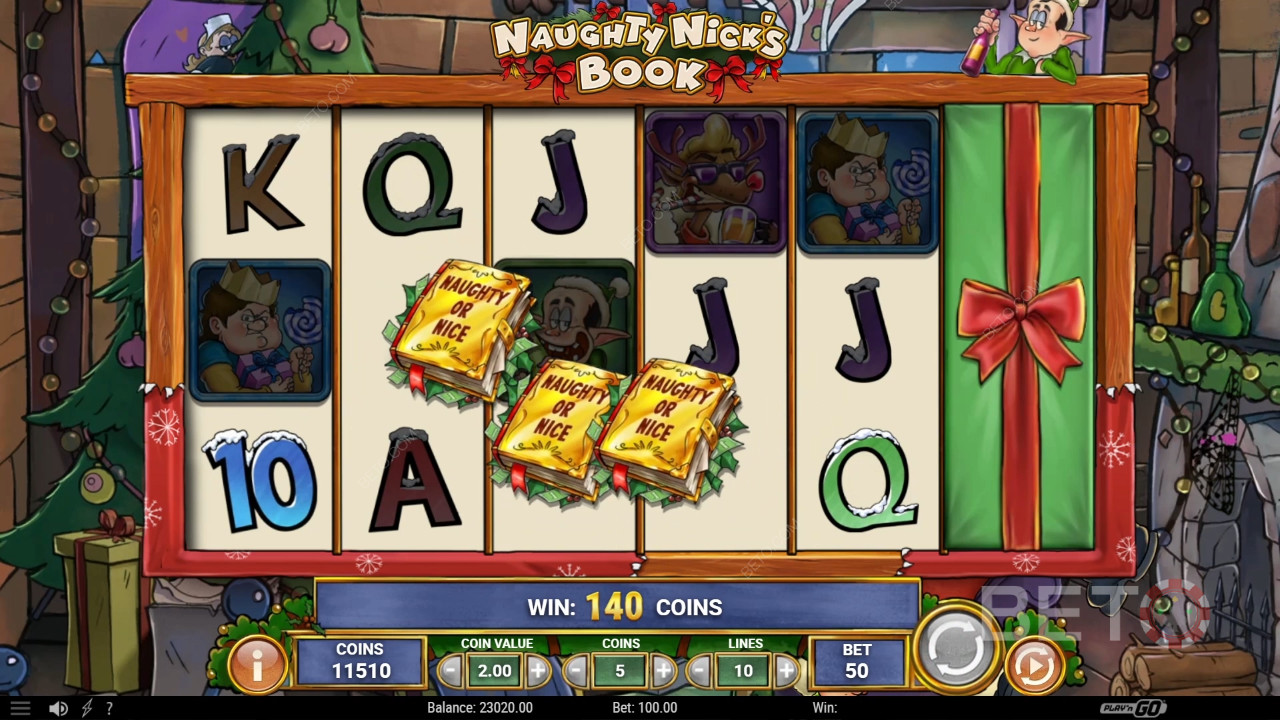 Đánh giá sách Naughty Nick của BETO Slots