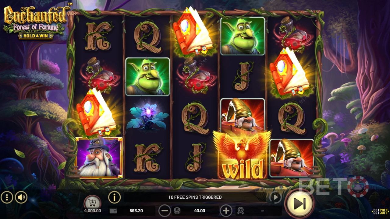 Enchanted: Đánh giá Forest of Fortune của BETO Slots
