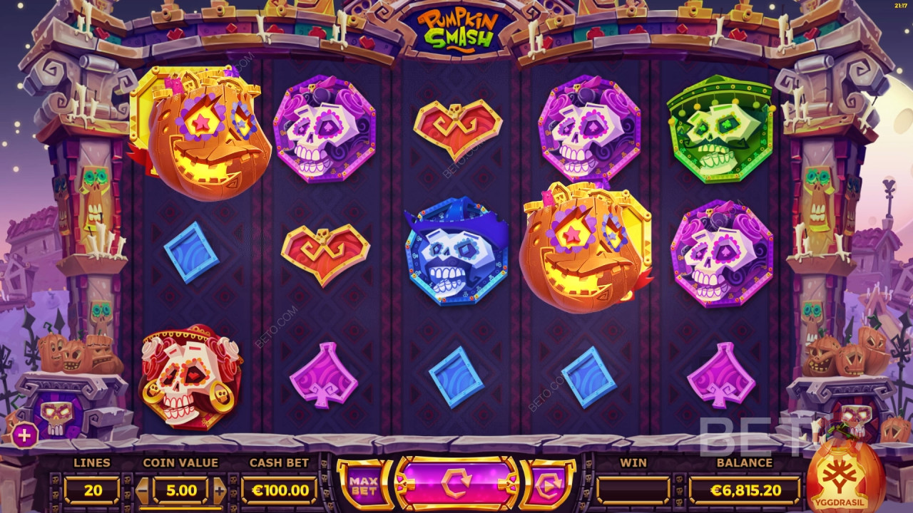 Đánh giá Pumpkin Smash của BETO Slots