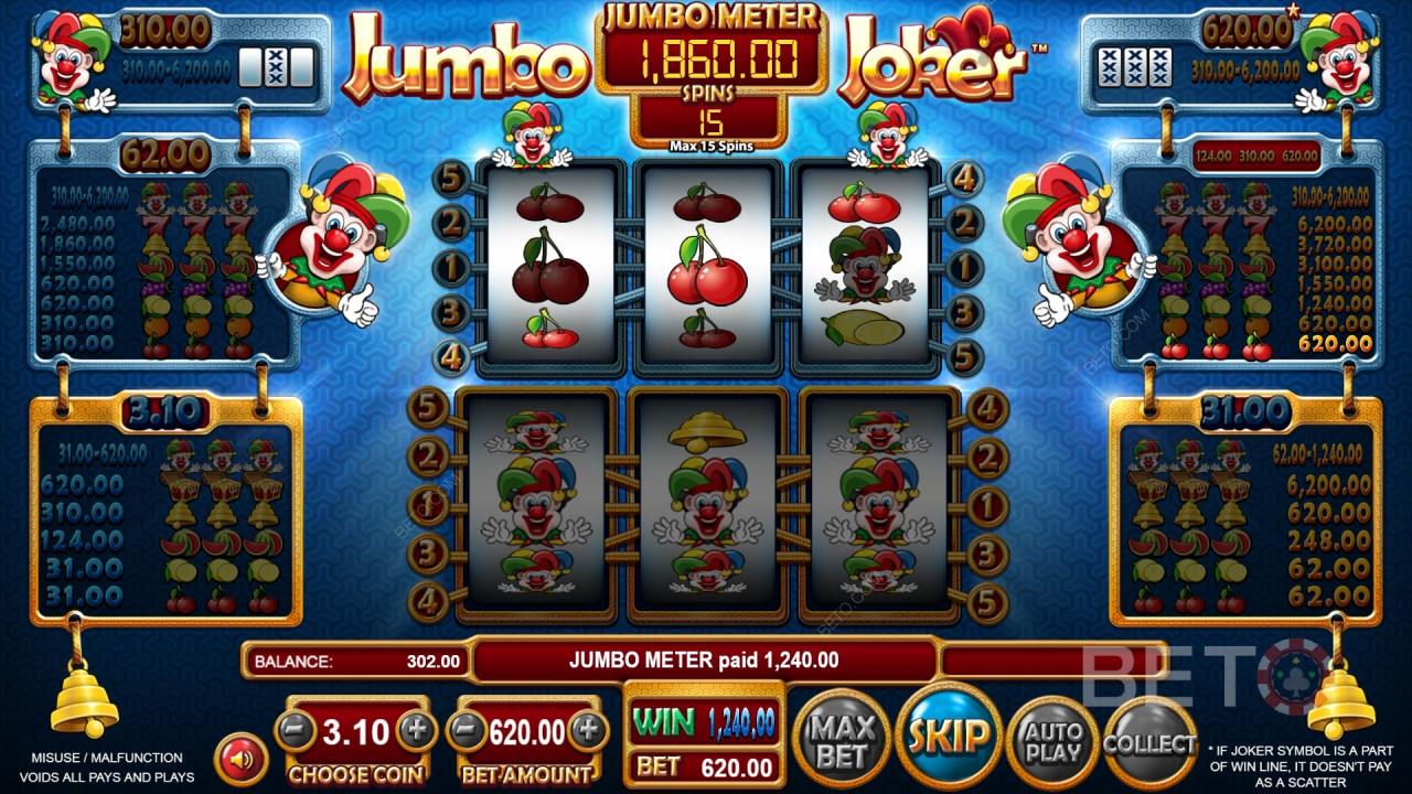 Đánh giá Jumbo Joker của BETO Slots