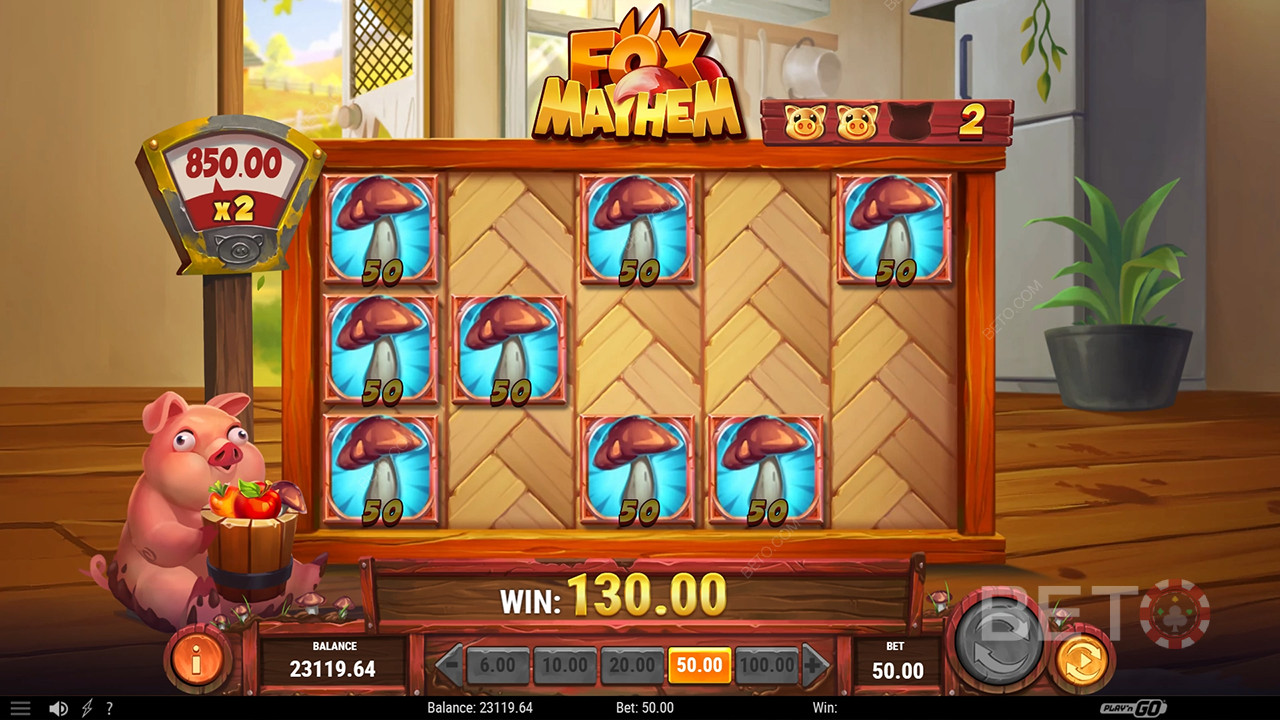 Đánh giá Fox Mayhem của BETO Slots