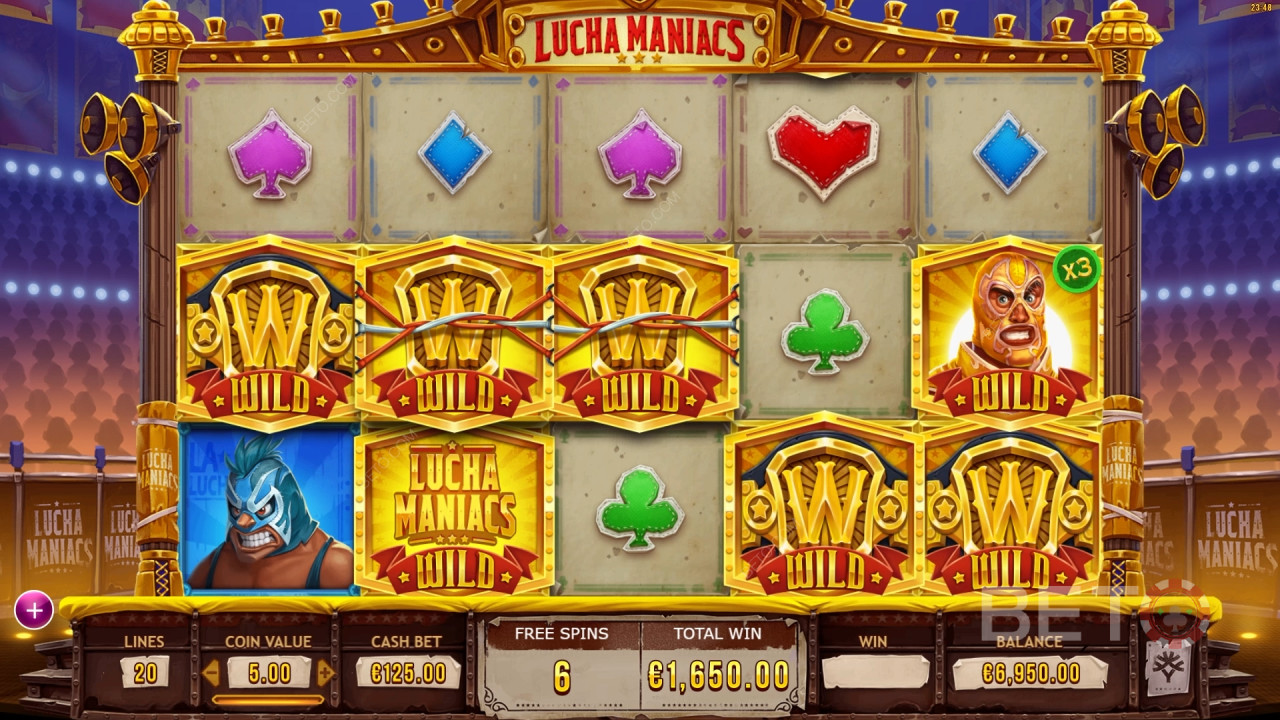 Đánh giá Lucha Maniacs của BETO Slots