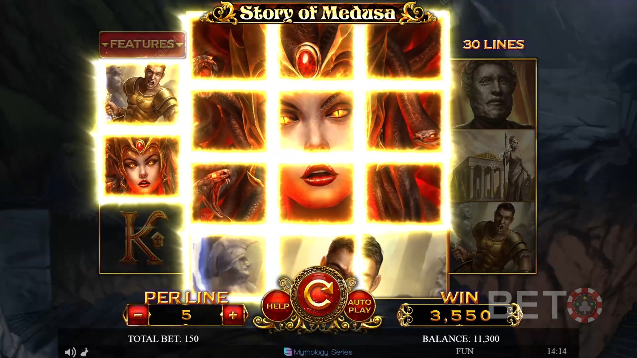 Đánh giá Story Of Medusa của BETO Slots