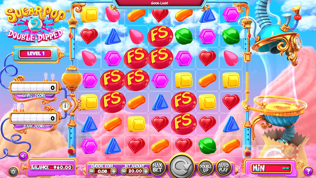 SugarPop 2: Đánh giá nhúng kép của BETO Slots