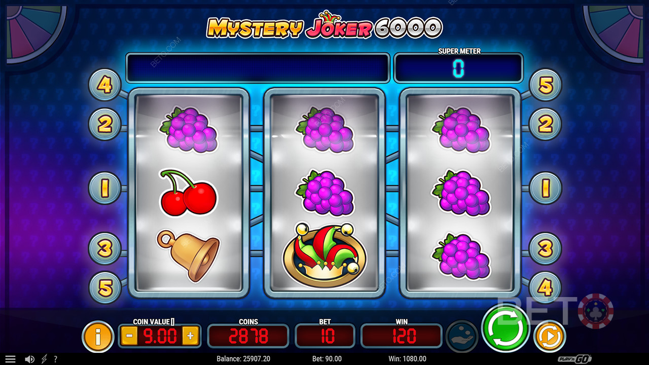 Cách chơi Mystery Joker 6000 của Play