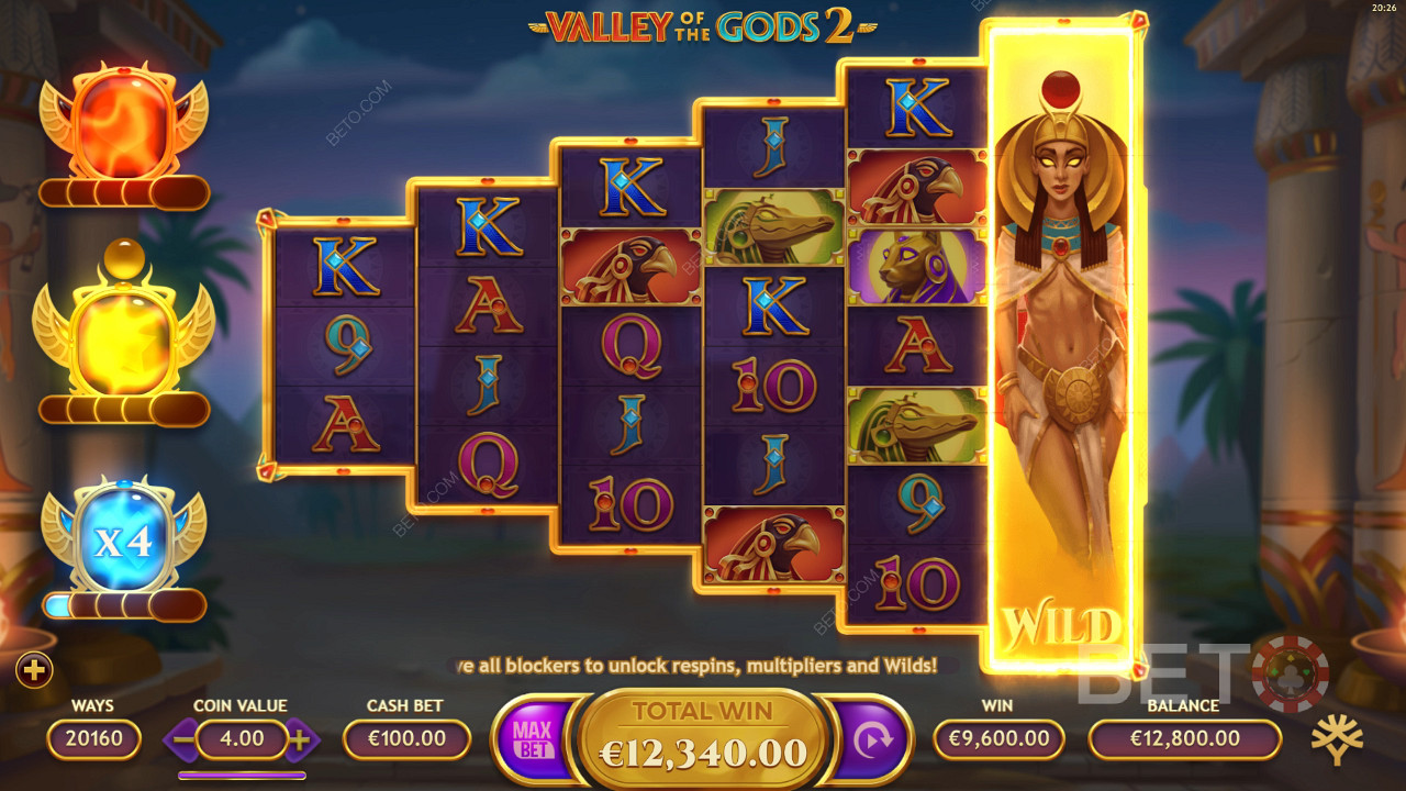 Đánh giá Valley Of The Gods 2 của BETO Slots