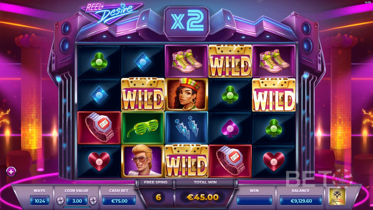 Đánh giá mong muốn của reel bởi BETO Slots