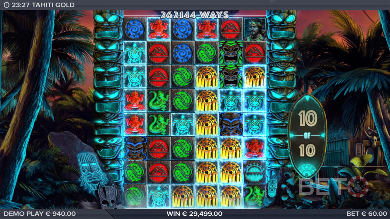 Đánh giá vàng Tahiti của BETO Slots