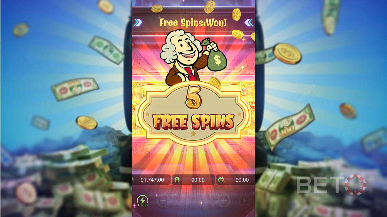Thắng 2.000 lần tiền cược của bạn trong trò chơi đánh bạc Cash Mania!